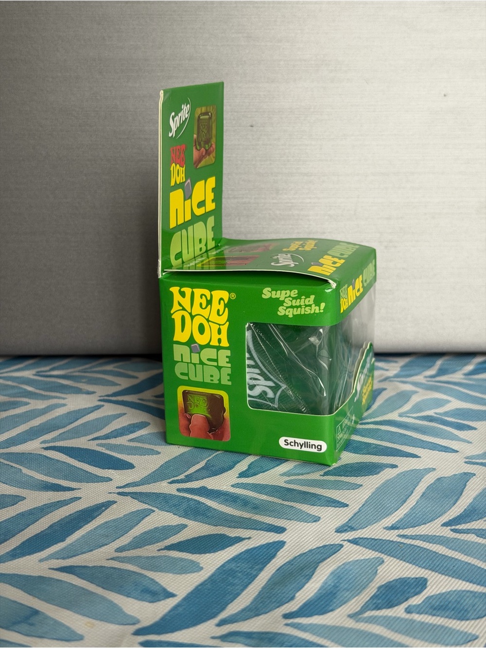 NEW NeeDoh Nice Cube Soda Stress Cube - Green